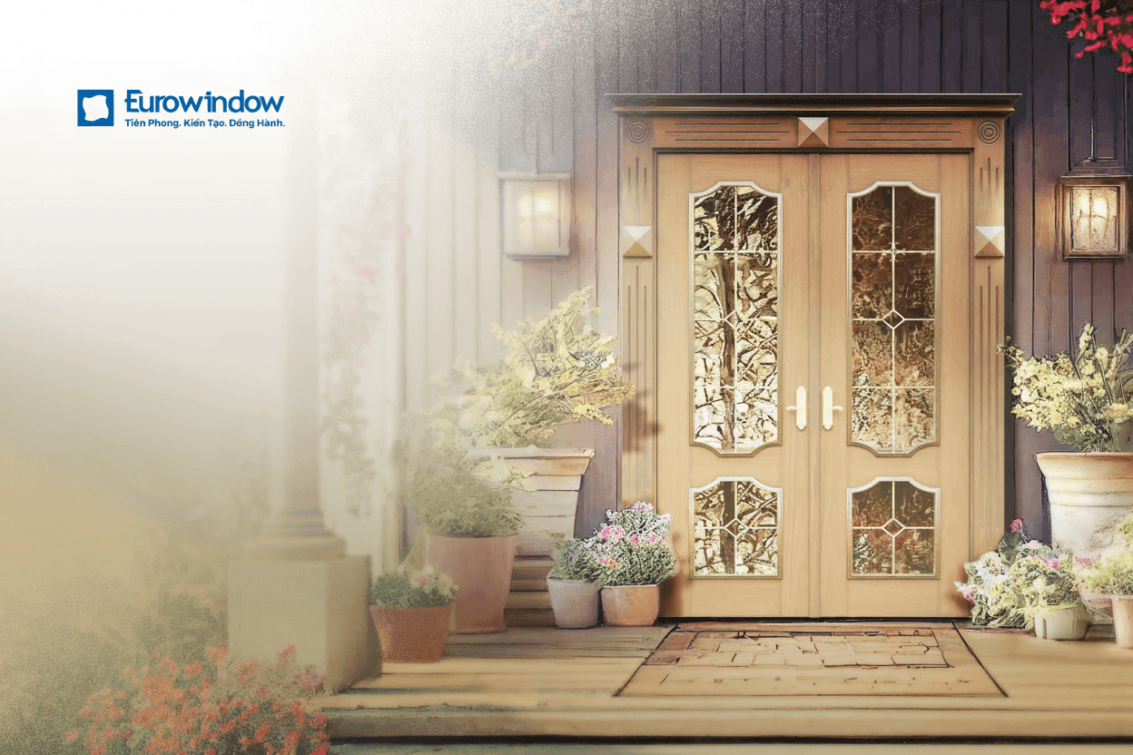 Cửa đẹp nhà sang: Đầu tư một lần, an tâm trọn đời cùng Eurowindow